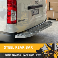 Steel Rear Steel Step suit Toyota Hiace 2019+ LWB Commuter