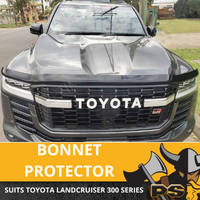 Bonnet Protector Tinted Guard to suit Toyota Landcruiser LC 300 Series 2021 +