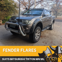 PS4X4  2 Piece Jungle Off Road Wide Flares To Suit Mitsubishi Triton MN ML 2006 – 2015