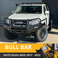 PS4X4 Deluxe Steel Bull Bar to suit Isuzu Mu-x MUX 2017 - 2022Winch Compatible