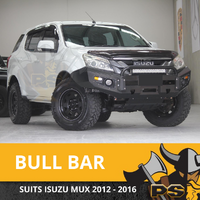 PS4X4 Viking X Rocker Bar Steel Bull bar to Suit Isuzu MU-X MUX 2012 - 2016
