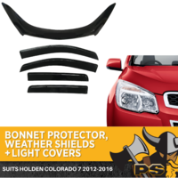 Holden Colorado 7 Wagon Bonnet Protector, Weather Shields & Light Covers