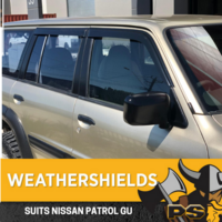 Superior Weathershields Weather Shields Window Visor Patrol Y61 GU 97-04