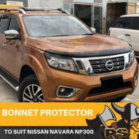 Bonnet Protector for Nissan Navara NP300 2015-2020 Tinted Guard