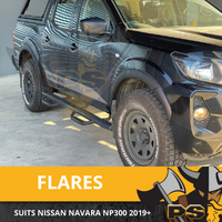 PS4X4 OEM STYLE Nissan Navara NP300 Fender Flares Wheel Arches D23 2019 + Guard Wheel