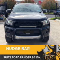 Nudge Bar + Light Bar combo Suitable for Ford Ranger PX3 2018 - 2021 Wildtrak XLT XLS