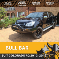 Viking X Rocker bar Bull Bar For Holden Colorado 2012-2016 Winch Compatible