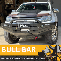 Viking X Rocker bar Bull Bar For Holden Colorado 2016-2020 Winch Compatible