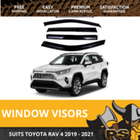 Weathershields Window Visors Weather Shields For Toyota RAV4 RAV 4 2019+ 