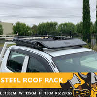 PS4X4 Steel Cage Roof Rack for LDV T60 2018 - 2022 Dual Cab Platform