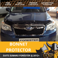 PS4X4 Bonnet Protector to fit Subaru Forester 2013 - 2018 SJ
