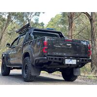ADR Approved Rear Tow Bar suit Toyota Hilux 2005-2015 Heavy Duty Steel Jack Bar