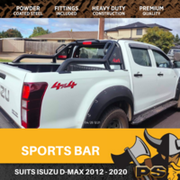 PS4X4 Roll Bar Sports Bar Tub Bar to suit Isuzu D-max Dmax 2012 - 2020