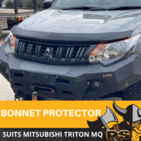 Matte Bonnet Protector for Mitsubishi Triton MQ 2015-2018 Tinted Guard