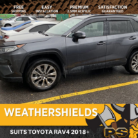 Window Visors Weather Shields For Toyota RAV4 2018 - 2021