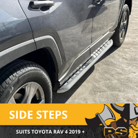 PS4X4 Side Step Running Boards Suitable For Toyota RAV4 RAV-4 RAV 4 50 Series 2019 +