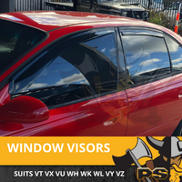 Weather shields Window Visors for Holden Commodore VT VX VU WH WK WL VY VZ