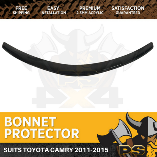 Bonnet Protector to suit Toyota Camry 2011-Mar 2015 Tinted Guard