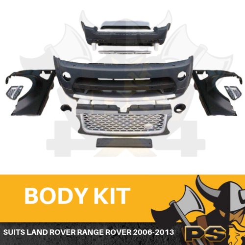 RANGE ROVER SPORT AUTOBIOGRAPHY STYLE KIT FACELIFT BODY KIT + WINGS 2006-2013