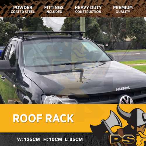 PS4X4 Steel Flat roof rack to Suit Single cab Hilux / Ranger / Navara / Colorado