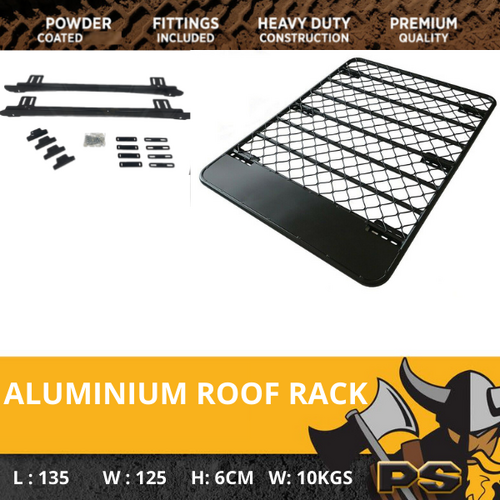 Aluminium Flat Roof Rack for Mercedes X-class Ute Dual Cab