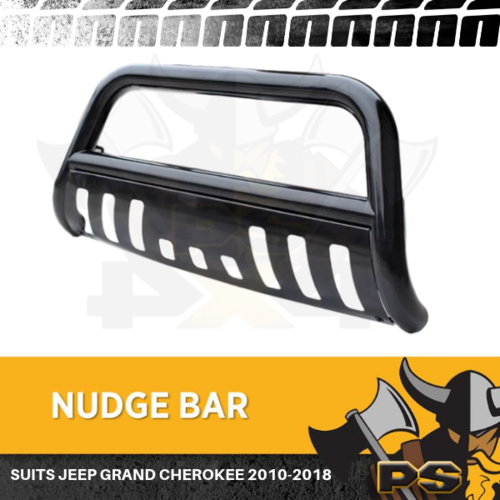 Jeep Grand Cherokee 2010-2018 Nudge Bar 3" Black Coated Grille Guard