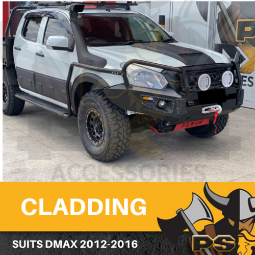 Door Body Molding Cladding Trim to suit Isuzu D-max Dmax 2011-2019