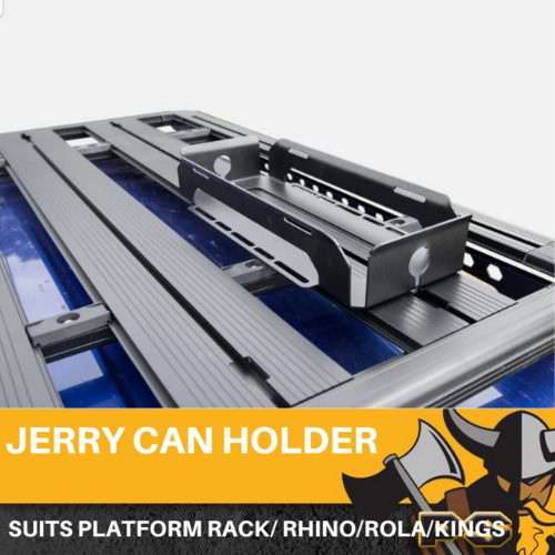 Jerry Can Holder for Rhino Pioneer Rola Titan Platform Roof Rack