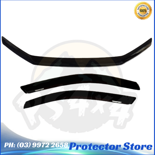 Ford Territory SZ April/2011-2016 Bonnet Protector & Window Visors Weather Shields