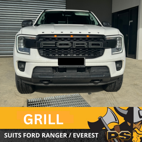 LED Ford Ranger Everest Raptor Style Grill for Wildtrak XLT Sport 2022 + Next Gen