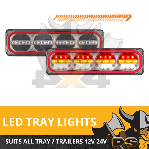 NIGHT SERIES COMBO LIGHTS 4WD TRAILER CARAVAN UTE TRAY LED AUTOLAMPS