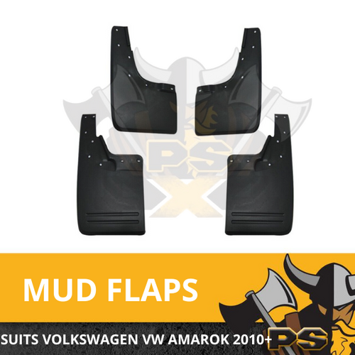 Black Mud Flap Splash Guard For VW Volkswagen Amarok 2010 +