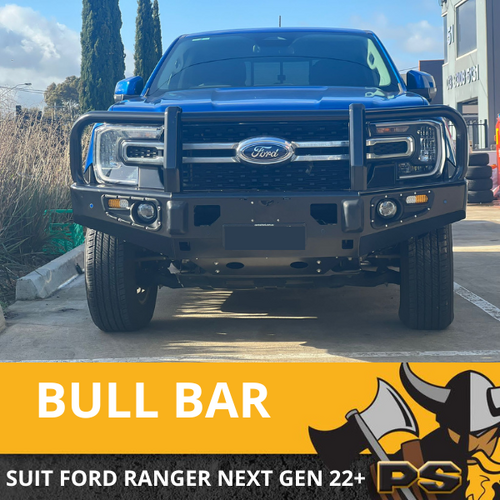 PS4X4 DELUXE BULL BAR TO SUIT FORD RANGER PX4 2022+ NEXT GEN